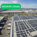 Мережева сонячна електростанція  "під ключ" MEDIUM на 250 кВт
