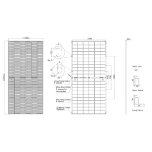 Сонячна панель Ja Solar JAM66D45-615/LB Bifacial, 615Вт