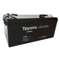 Акумулятор Toyama LiFePO4 25,6 V — 100 Ah LFP100-25,6 (BMS), пластик