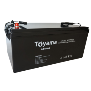 Акумулятор Toyama LiFePO4 25,6 V — 100 Ah LFP100-25,6 (BMS), пластик